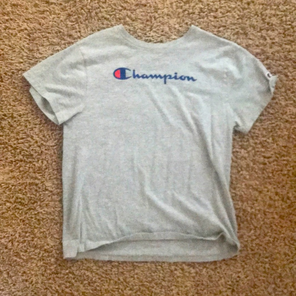 champion grey t-shirt